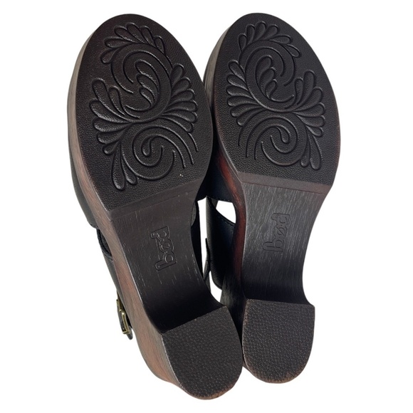 Like New boc by Born Cecila Platform Clog, Black, Size 10 - Picture 8 of 10